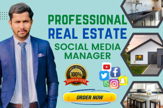 be your real estate social media manager and content creator