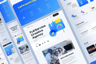 design landing page, website, and mobile app with figma