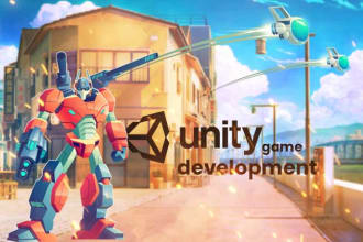 be your unity developer for unity game development in 2d, 3d, android, ios, web