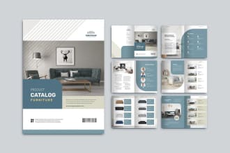 do product catalog, sell sheet, lookbook, catalogue, magazine, booklet design