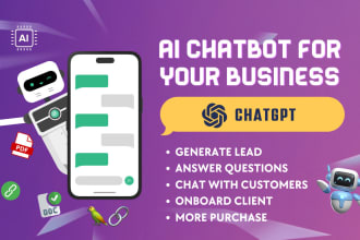 create ai chatbot or assistant for your business by gemini and gpt