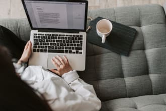 do tasks on project management, organizational behavior and business management