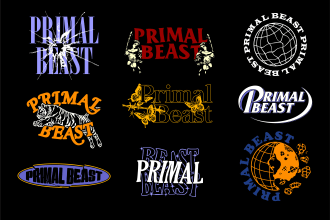 create dope urban streetwear logo design