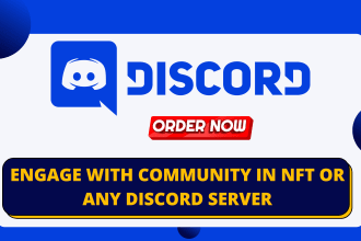 actively send discord messages and participate in nft or any discord talk