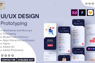create fantastic mobile web app prototypes mockups UI UX design