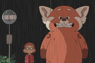 hand draw beautiful cartoons character, illustrations