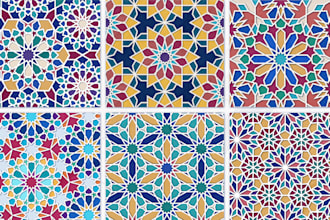 design abstract vector luxury geometric pattern design