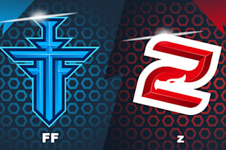 create initial esport logo for esports, twitch, youtube