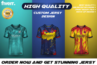 design sublimation jersey or motocross shirt