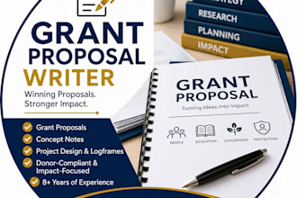 write your grant proposal