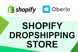 create and manage shopify dropshipping store with oberlo