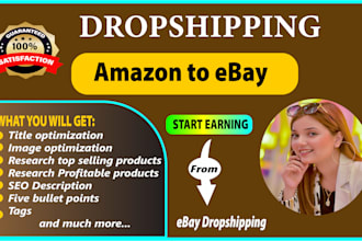 do amazon to ebay dropshipping listings top selling