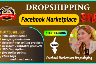 do facebook marketplace dropshipping