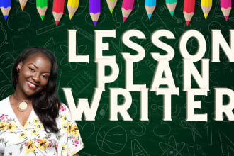 create easy to follow lesson plans for any topic
