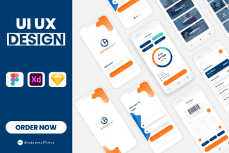 do mobile app uiux web uiux app prototype wireframe design