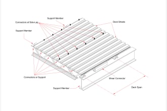 draw technical detail drawing, shop drawing with detailed