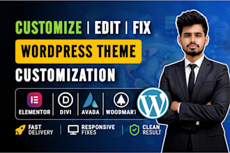do wordpress theme customization avada, woodmart, betheme, flatsome, salient
