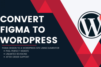 convert figma to wordpress website using elementor