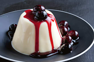 do creative desserts or baking recipe for your youtube channel