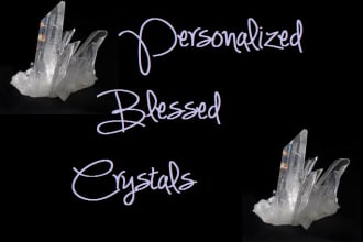 send you a blessed crystal necklace