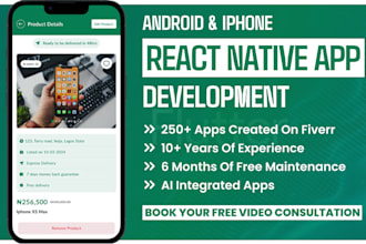 do react native mobile app development ios app creation android app development