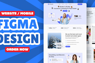 create UI UX design for mobile app, website