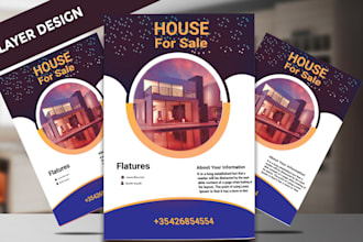 design business flyers and digital marketing flyer design