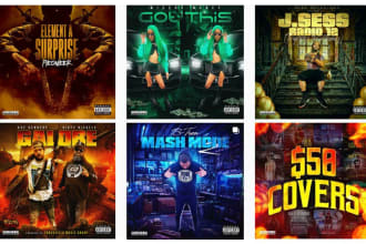 do mixtape cover art, album cover art or single cover