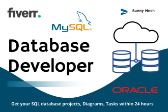 write oracle queries, sql, mysql, mssql and database design