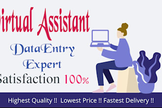 do professional work as a virtual assistant