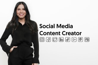 be your social media content creator