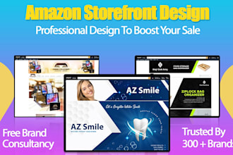 Hot Deals!  create professional amazon brand store or storefront design