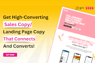 write high converting health, nutrition, and fitness sales copy