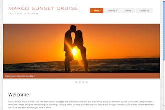 design a 1 page website for you