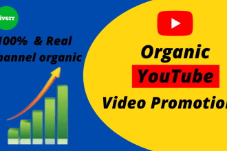 do organic youtube promotion and monetization