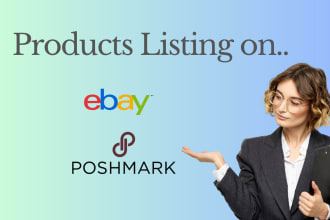 draft product listing on ebay poshmark closet