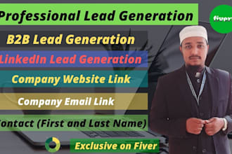 do b2b lead generation, targeted linkedin leads, email lists