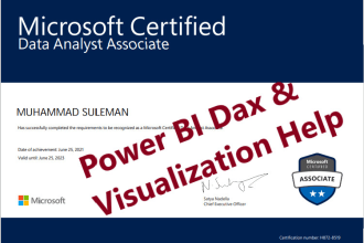 be your power bi expert,  power bi mentor, power bi consultant, power bi trainer