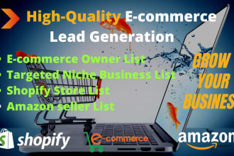 do high quality ecommerce lead generation