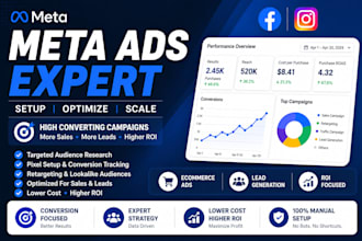 setup facebook and instagram ads with meta pixel tracking