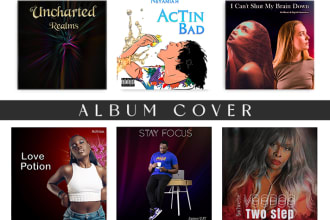 unique album and single cover art design