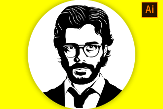 turn your photo into stencil art or silhouette