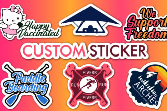 design pins, custom stickers, decals, die cuts badges patch, vintage, retro