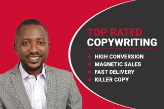 do powerful copywriting for sales letters, email, ads, landing, and sale pages