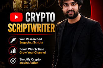 write youtube video script for your crypto channel