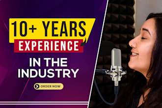 deliver professional corporate female voice over