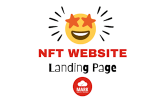create nft wordpress website or landing page