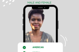 record any american british or austrian female and male voice over