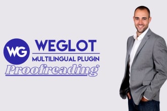 proofread your weglot translations in german or french