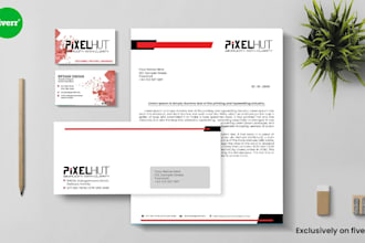 design standard letterhead and complete stationery